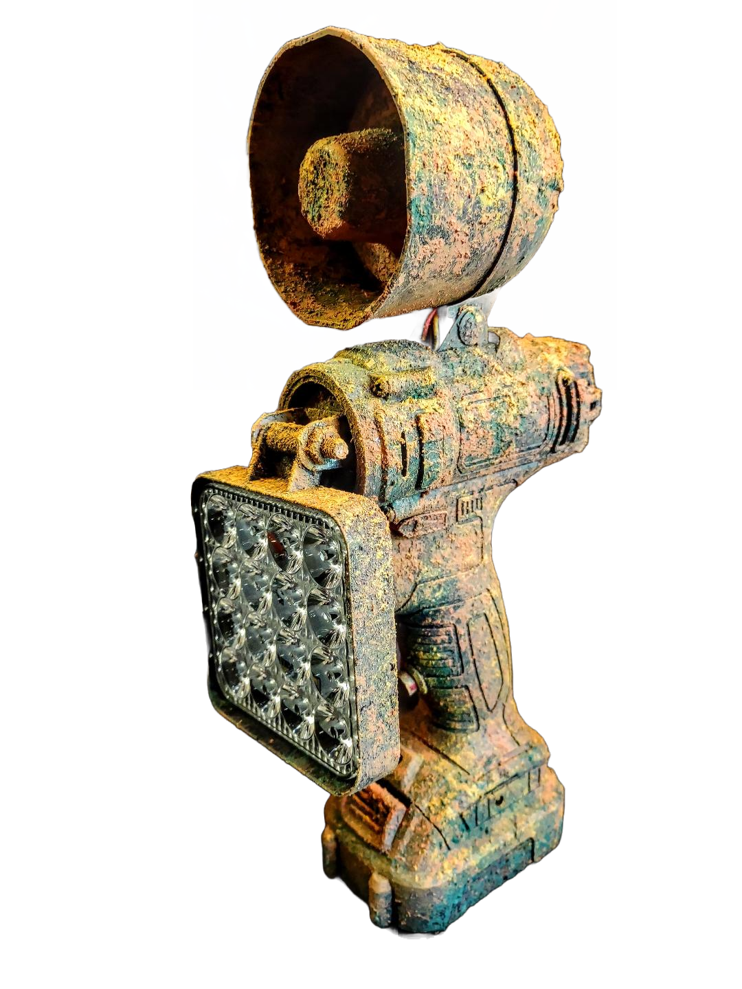 Psycho Horn Rusted
